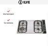 Варочная панель Ilve H380CNV Stainless-Steel купить за 129&nbsp;999 ₽ в Москве с доставкой по РФ