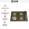 Варочная панель Ilve H360CNV Copper coloured купить за 129&nbsp;999 ₽ в Москве с доставкой по РФ
