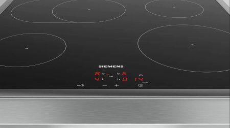 Индукционная варочная панель Siemens EW645CFB2E - купить онлайн, цена 59 990 ₽, стоимость доставки по МСК и РФ от 300 рублей, заказать сейчас! Индукционная варочная панель Siemens EW645CFB2E купить за 59 990 ₽ в Москве с доставкой по РФ