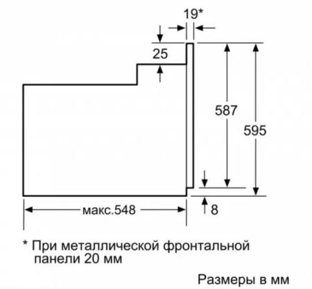 Встраиваемый духовой шкаф BOSCH HBJ517YS0R купить за 299&nbsp;999 ₽ в Москве с доставкой по РФ
