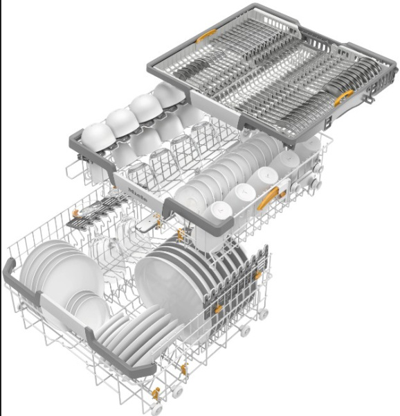 Встраиваемая посудомоечная машина Miele G 7255 SCVI XXL - купить за 224&nbsp;980 ₽ в Москве с доставкой по РФ