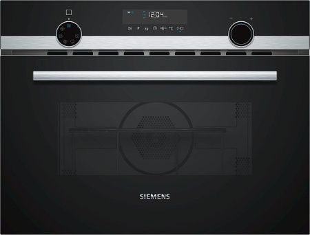 Микроволновая печь Siemens CM585AMS0 - купить онлайн, цена 42 990 ₽, стоимость доставки по МСК и РФ от 300 рублей, заказать сейчас! Микроволновая печь Siemens CM585AMS0 купить за 42 990 ₽ в Москве с доставкой по РФ