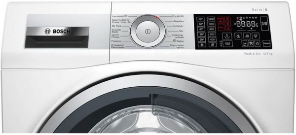 Стирально-сушильная машина Bosch WDU2853KPL - купить онлайн, цена 235 000.80 ₽, стоимость доставки по МСК и РФ от 300 рублей, заказать сейчас! Стирально-сушильная машина Bosch WDU2853KPL - купить за 235 000.80 ₽ в Москве с доставкой по РФ
