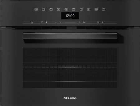 Компактный духовой шкаф Miele H 7440 BM OBSW - купить онлайн, цена 324 800 ₽, стоимость доставки по МСК и РФ от 300 рублей, заказать сейчас! Компактный духовой шкаф Miele H 7440 BM OBSW купить за 324 800 ₽ в Москве с доставкой по РФ