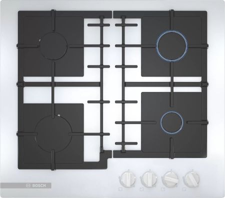 Газовая варочная панель Bosch PNP6B2B92R - купить онлайн, цена 64 800.46 ₽, стоимость доставки по МСК и РФ от 300 рублей, заказать сейчас! Газовая варочная панель Bosch PNP6B2B92R купить за 64 800.46 ₽ в Москве с доставкой по РФ