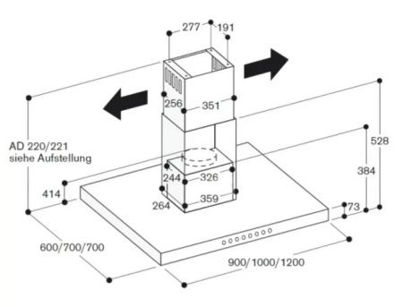 Вытяжка Gaggenau AI 260-190 купить за 79&nbsp;999 ₽ в Москве с доставкой по РФ