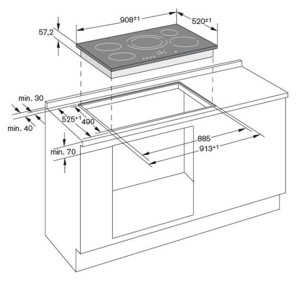 Варочная панель Gaggenau CI 492-100 - купить онлайн, цена 129 999 ₽, стоимость доставки по МСК и РФ от 300 рублей, заказать сейчас! Варочная панель Gaggenau CI 492-100 - купить за 129 999 ₽ в Москве с доставкой по РФ