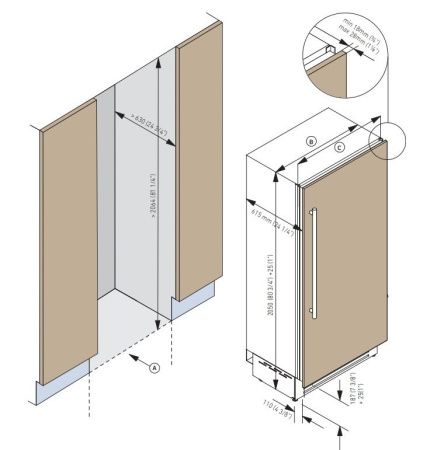 Морозильная камера Fhiaba S7490FZ6 купить за 15&nbsp;450 ₽ в Москве с доставкой по РФ
