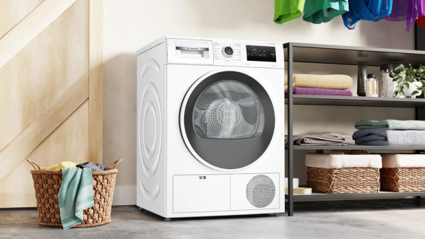 Сушильная машина Bosch WTH8627GPL - купить онлайн, цена 52 000 ₽, стоимость доставки по МСК и РФ от 300 рублей, заказать сейчас! Сушильная машина Bosch WTH8627GPL - купить за 52 000 ₽ в Москве с доставкой по РФ