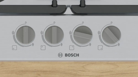 Газовая варочная панель Bosch PGH6B5K90 - купить онлайн, цена 35 000 ₽, стоимость доставки по МСК и РФ от 300 рублей, заказать сейчас! Газовая варочная панель Bosch PGH6B5K90 купить за 35 000 ₽ в Москве с доставкой по РФ