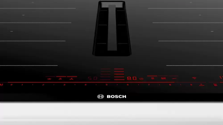 Индукционная варочная панель с интегрированной вытяжкой BOSCH PXX875D67E - купить онлайн, цена 187 500.29 ₽, стоимость доставки по МСК и РФ от 300 рублей, заказать сейчас! Индукционная варочная панель с интегрированной вытяжкой BOSCH PXX875D67E купить за 187 500.29 ₽ в Москве с доставкой по РФ