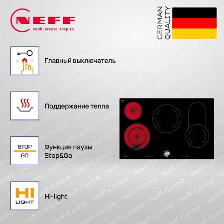 Варочная панель Neff T18PT16X0 купить за 90&nbsp;900 ₽ в Москве с доставкой по РФ