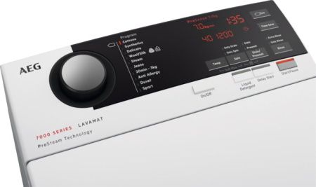Стиральная машина AEG L7TBE734 - купить онлайн, цена 63 900 ₽, стоимость доставки по МСК и РФ от 300 рублей, заказать сейчас! Стиральная машина AEG L7TBE734 купить за 63 900 ₽ в Москве с доставкой по РФ