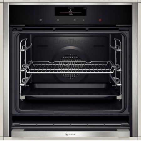Духовой шкаф Neff B58CT64N0 - купить онлайн, цена 374 700 ₽, стоимость доставки по МСК и РФ от 300 рублей, заказать сейчас! Духовой шкаф Neff B58CT64N0 купить за 374 700 ₽ в Москве с доставкой по РФ