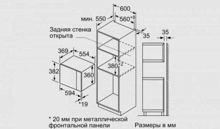 Встраиваемая микроволновая печь BOSCH BEL554MS0 купить за 41&nbsp;250.40 ₽ в Москве с доставкой по РФ
