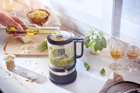 Кухонный миникомбайн KitchenAid 5KFC0516EBM купить за 16&nbsp;990.20 ₽ в Москве с доставкой по РФ