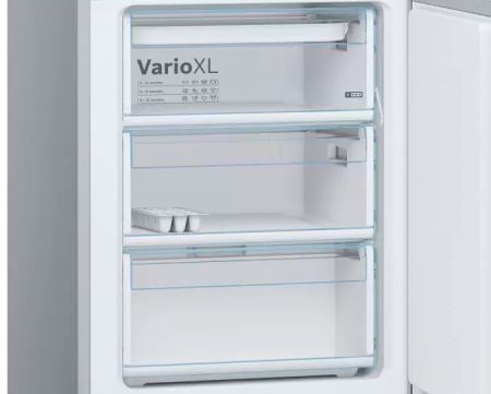 Холодильник с нижней морозильной камерой BOSCH KGE39XL21R - купить онлайн, цена 103 500.19 ₽, стоимость доставки по МСК и РФ от 300 рублей, заказать сейчас! Холодильник с нижней морозильной камерой BOSCH KGE39XL21R купить за 103 500.19 ₽ в Москве с доставкой по РФ
