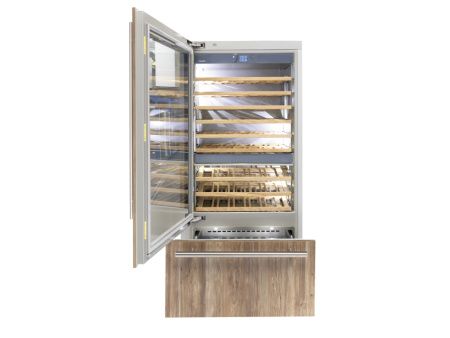 Винный шкаф Fhiaba S8991TWT3 - купить онлайн, цена 24 555 ₽, стоимость доставки по МСК и РФ от 300 рублей, заказать сейчас! Винный шкаф Fhiaba S8991TWT3 купить за 24 555 ₽ в Москве с доставкой по РФ