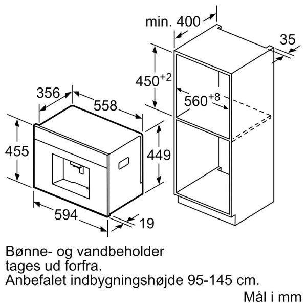 Встраиваемая кофемашина Bosch CTL836EC6 - купить за 290&nbsp;000 ₽ в Москве с доставкой по РФ