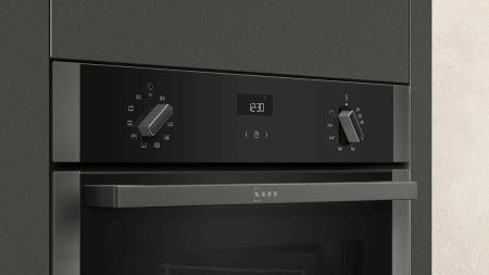 Духовой шкаф Neff B1ACE4AG0 - купить онлайн, цена 175 840 ₽, стоимость доставки по МСК и РФ от 300 рублей, заказать сейчас! Духовой шкаф Neff B1ACE4AG0 купить за 175 840 ₽ в Москве с доставкой по РФ