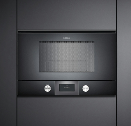 Встраиваемая микроволновая печь Gaggenau BMP 225-100 купить за 149&nbsp;999 ₽ в Москве с доставкой по РФ