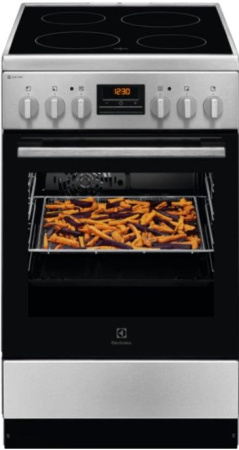 Электрическая плита Electrolux RKR540200X - купить онлайн, цена 61 340 ₽, стоимость доставки по МСК и РФ от 300 рублей, заказать сейчас! Электрическая плита Electrolux RKR540200X купить за 61 340 ₽ в Москве с доставкой по РФ