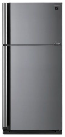Двухкамерный холодильник Sharp SJXE59PMSL - купить онлайн, цена 155 990.50 ₽, стоимость доставки по МСК и РФ от 300 рублей, заказать сейчас! Двухкамерный холодильник Sharp SJXE59PMSL купить за 155 990.50 ₽ в Москве с доставкой по РФ