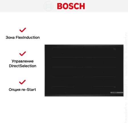 Индукционная варочная панель Bosch PXY875DW4E купить за 137&nbsp;230.29 ₽ в Москве с доставкой по РФ