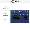 Духовой шкаф Ilve D 900-NMP-BL купить за 299&nbsp;999 ₽ в Москве с доставкой по РФ
