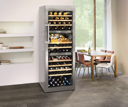 Винный шкаф Liebherr WTes 5872 - купить онлайн, цена 589 440.22 ₽, стоимость доставки по МСК и РФ от 300 рублей, заказать сейчас! Винный шкаф Liebherr WTes 5872 купить за 589 440.22 ₽ в Москве с доставкой по РФ