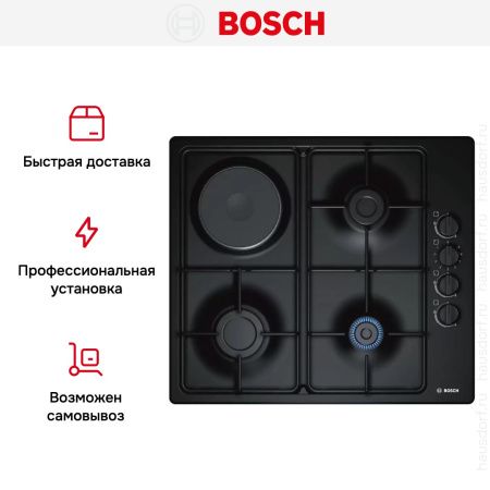 Комбинированная варочная панель Bosch PBY6C6B62O купить за 23&nbsp;600.47 ₽ в Москве с доставкой по РФ