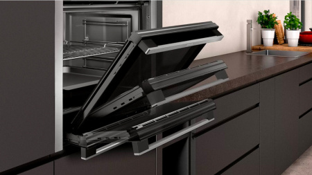 Духовой шкаф Neff B6CCH7AN0 - купить онлайн, цена 129 800 ₽, стоимость доставки по МСК и РФ от 300 рублей, заказать сейчас! Духовой шкаф Neff B6CCH7AN0 купить за 129 800 ₽ в Москве с доставкой по РФ