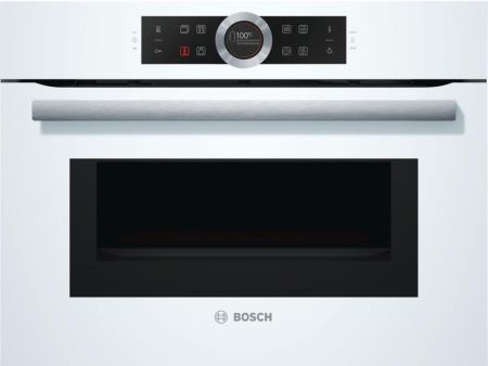 Компактный духовой шкаф Bosch CMG633BW1 - купить онлайн, цена 145 000.30 ₽, стоимость доставки по МСК и РФ от 300 рублей, заказать сейчас! Компактный духовой шкаф Bosch CMG633BW1 купить за 145 000.30 ₽ в Москве с доставкой по РФ