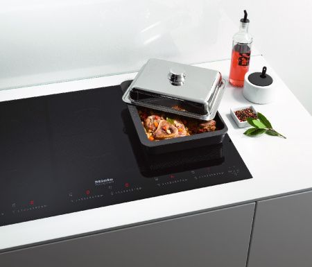 Индукционная варочная панель Miele KM 6367 1 - купить онлайн, цена 298 000 ₽, стоимость доставки по МСК и РФ от 300 рублей, заказать сейчас! Индукционная варочная панель Miele KM 6367 1 купить за 298 000 ₽ в Москве с доставкой по РФ