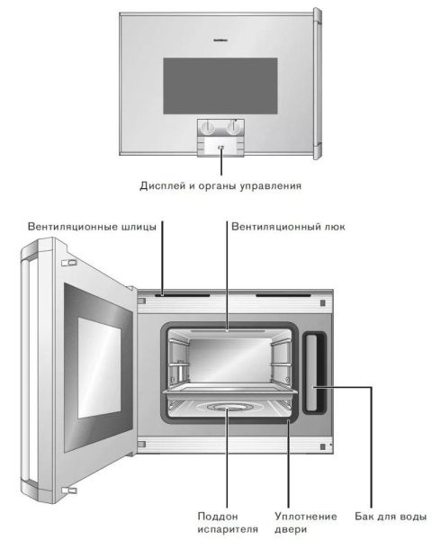 Духовой шкаф-пароварка Gaggenau BS 221-110 - купить за 299&nbsp;999 ₽ в Москве с доставкой по РФ