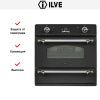 Духовой шкаф Ilve 600CZE4-SC купить за 299&nbsp;999 ₽ в Москве с доставкой по РФ
