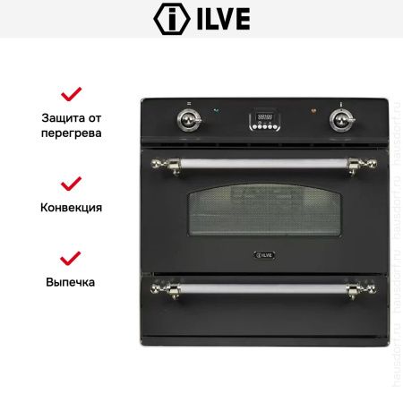Духовой шкаф Ilve 600CZE4-SC купить за 299&nbsp;999 ₽ в Москве с доставкой по РФ
