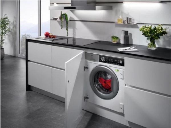Встраиваемая стиральная машина AEG L8FBE48SRI - купить за 112&nbsp;900 ₽ в Москве с доставкой по РФ