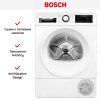 Сушильная машина Bosch WQG245ALSN купить за 120&nbsp;570.15 ₽ в Москве с доставкой по РФ