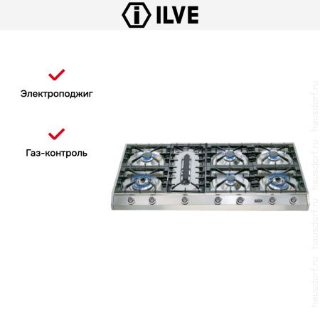 Варочная панель Ilve HP1265-7D купить за 129&nbsp;999 ₽ в Москве с доставкой по РФ
