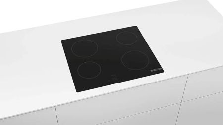 Электрическая варочная панель Bosch PKE611AA1R - купить онлайн, цена 88 500.40 ₽, стоимость доставки по МСК и РФ от 300 рублей, заказать сейчас! Электрическая варочная панель Bosch PKE611AA1R купить за 88 500.40 ₽ в Москве с доставкой по РФ