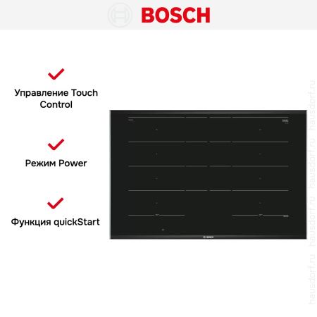 Индукционная варочная панель Bosch PXY875DC1E - купить онлайн, цена 123 250.40 ₽, стоимость доставки по МСК и РФ от 300 рублей, заказать сейчас! Индукционная варочная панель Bosch PXY875DC1E купить за 123 250.40 ₽ в Москве с доставкой по РФ