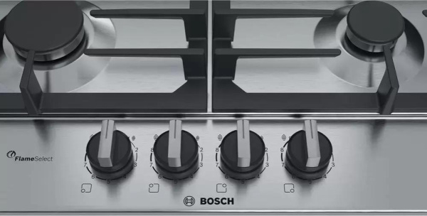 Газовая варочная панель Bosch PCP6A5B90M - купить за 35&nbsp;670.20 ₽ в Москве с доставкой по РФ