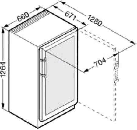 Винный шкаф Liebherr WK 2977 Grand Cru купить за в Москве с доставкой по РФ