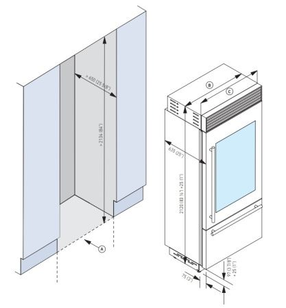 Винный шкаф Fhiaba XS5990TWT3 купить за 499&nbsp;999 ₽ в Москве с доставкой по РФ