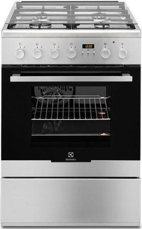 Комбинированная плита Electrolux EKK96458CX - купить онлайн, цена 63 300 ₽, стоимость доставки по МСК и РФ от 300 рублей, заказать сейчас! Комбинированная плита Electrolux EKK96458CX купить за 63 300 ₽ в Москве с доставкой по РФ