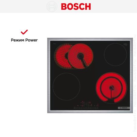 Электрическая варочная панель Bosch PKN645FP2E купить за 45&nbsp;210.45 ₽ в Москве с доставкой по РФ