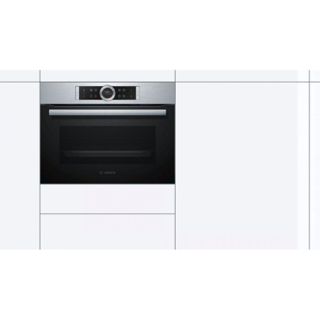 Духовой шкаф Bosch CBG633NS3 - купить онлайн, цена 257 400.10 ₽, стоимость доставки по МСК и РФ от 300 рублей, заказать сейчас! Духовой шкаф Bosch CBG633NS3 купить за 257 400.10 ₽ в Москве с доставкой по РФ