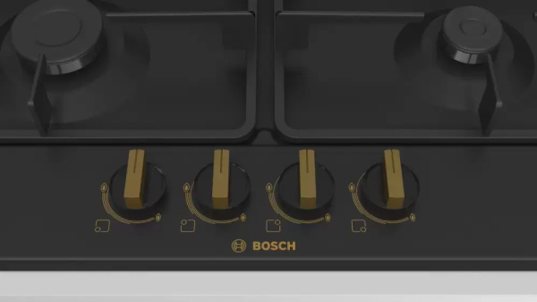 Газовая варочная панель BOSCH PGP6B3B90R - купить онлайн, цена 129 999 ₽, стоимость доставки по МСК и РФ от 300 рублей, заказать сейчас! Газовая варочная панель BOSCH PGP6B3B90R - купить за 129 999 ₽ в Москве с доставкой по РФ