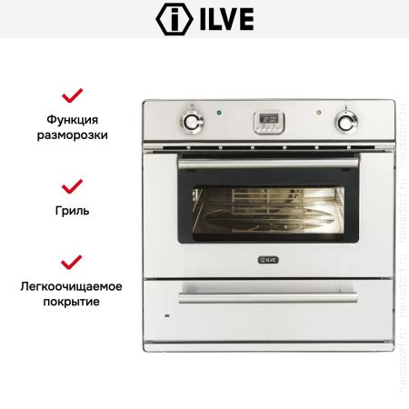 Духовой шкаф Ilve 600LZE4-SC купить за 299&nbsp;999 ₽ в Москве с доставкой по РФ